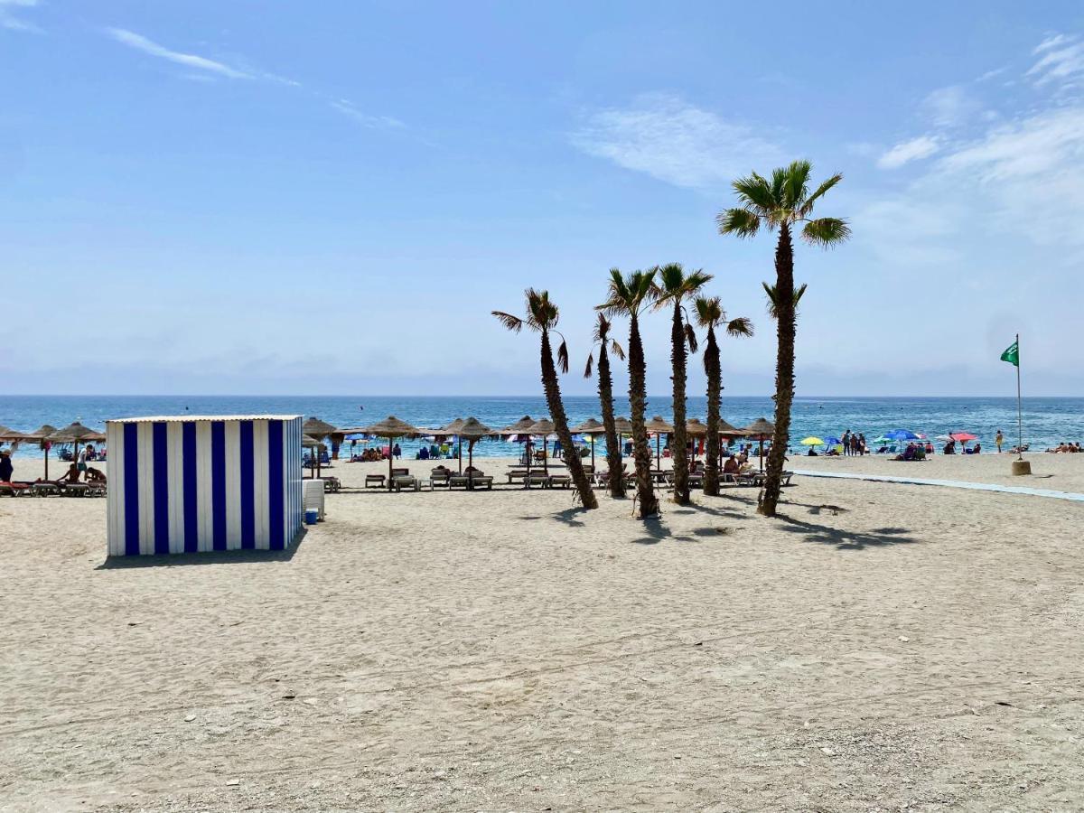 Genial Apartamento En 1A Linea De Playa Con Piscina 阿尔姆尼卡 外观 照片