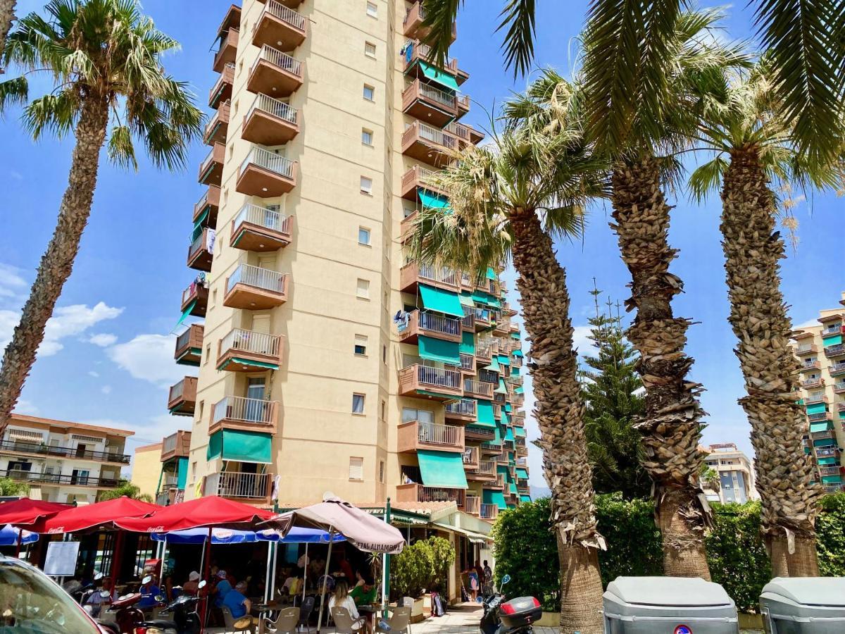 Genial Apartamento En 1A Linea De Playa Con Piscina 阿尔姆尼卡 外观 照片
