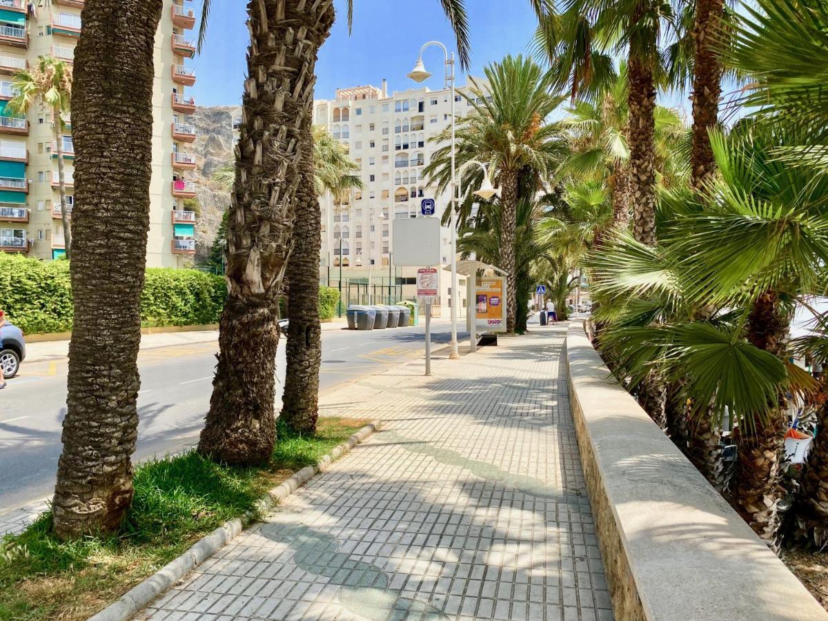 Genial Apartamento En 1A Linea De Playa Con Piscina 阿尔姆尼卡 外观 照片